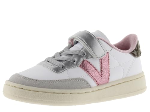 victoria Low-Top Oslo Leder-Effekt & Kontrast-Teile & Elastische Schnürsenkel & Klettverschluss 1256103 für Mädchen Plata 25 victoria Low-Top Oslo Leder-Effekt & Kontrast-Teile & Elastische Schnürsenkel & Klettverschluss 1256103 für Mädchen Plata 25 von victoria