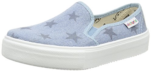 Victoria Estrellas Unisex Kinder Slip on Sneaker niedrig, Grau 37 Jeans, 31 EU von victoria