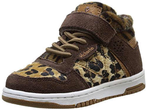 Victoria Sneaker Velcro Fantasia, Unisex-Kinder Stiefel, Braun (Marron (Leopardo)), 33 EU von victoria