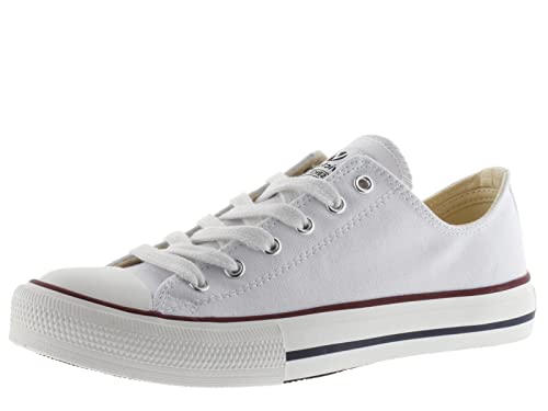 victoria Unisex – Erwachsene Low-top 106550-MEN Low-TOP TRIBU Canvas Blanco 44 von victoria