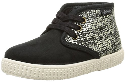 Victoria Unisex-Kinder 116729 Desert Boots, Schwarz (Negro), 25 EU von victoria