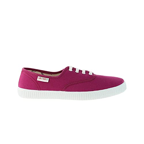 Victoria, 1915 Inglesa LONA, Tennis Toile Sneaker, Bordeaux, 31 EU von victoria