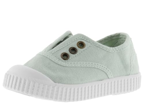 victoria Unisex – Kinder Plimsoll 106627-KIDS Plimsoll 1915 GEFÄRBTES Canvas DREC & Gummiband Melon 22 von victoria