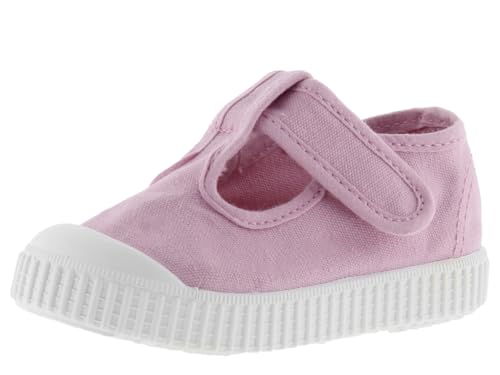 victoria Unisex – Kinder Sandale 136625-KIDS Sandale 1915 GËFARBTES Canvas DREC & Klettverschluss Petalo 21 von victoria