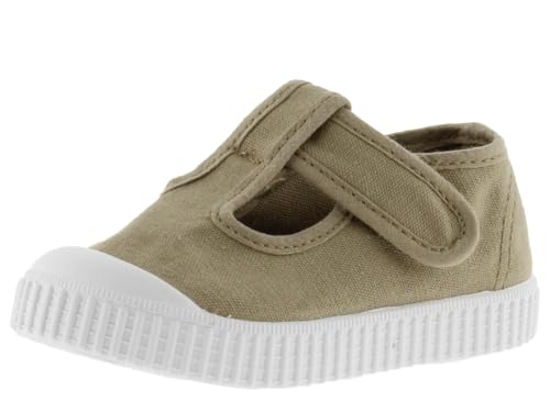 victoria Unisex – Kinder Sandale 136625-KIDS Sandale 1915 GËFARBTES Canvas DREC & Klettverschluss Laurel 21 von victoria