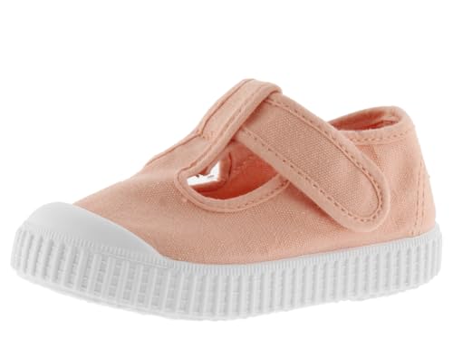 victoria Unisex – Kinder Sandale 136625-KIDS Sandale 1915 GËFARBTES Canvas DREC & Klettverschluss CORALINA 25 von victoria