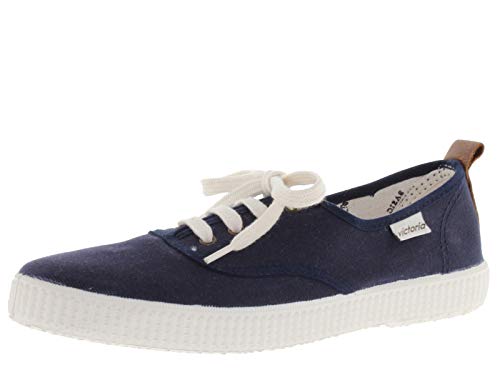 victoria Damen Espadrilles 1066120-WOMEN Plimsoll 1915 MIT Lederriemen Marino 36 von victoria