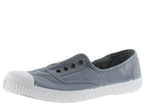 victoria Damen Plimsoll 106623-WOMEN Plimsoll 1915 GEFÄRBTES Canvas DREC & Gummiband ATLANTICO 40 von victoria