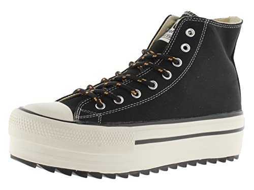 victoria Damen High-top 1061124-WOMEN HIGH-TOP TRIBU PLATTFORM Nylon & GEZACKTE Laufsohle Negro 36 von victoria