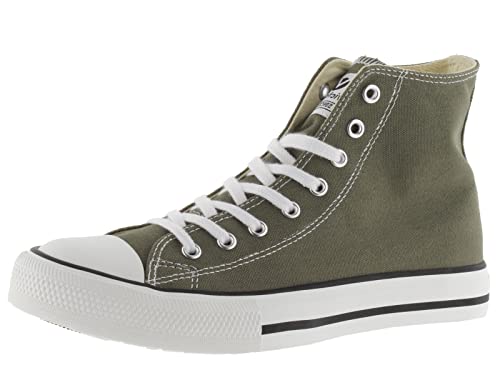 victoria Unisex – Erwachsene High-top 106500-WOMEN HIGH-TOP TRIBU Canvas KAKI 39 von victoria