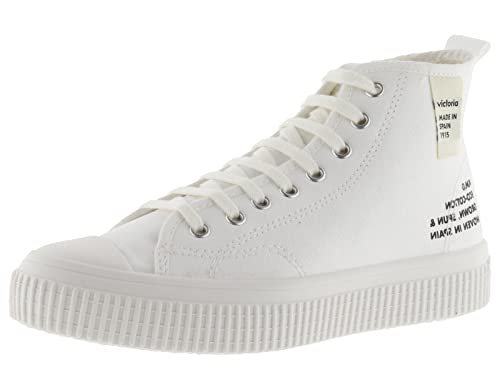 victoria Damen High-top 1176103-WOMEN HIGH-TOP 1915 RE-Edition Canvas & Retro-Details Blanco 41 von victoria