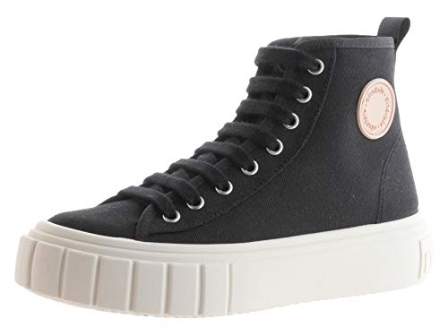 victoria Damen High-top 1270100-WOMEN HIGH-TOP Abril Canvas & GUMMIPATCH Negro 35 von victoria