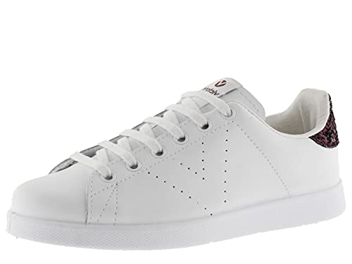victoria Damen Tenis Piel Sneaker, Pflaumenrot, 35 EU von victoria