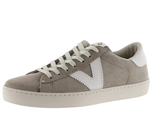 victoria Damen Low-top 1126176-WOMEN Low-TOP Berlin Spaltleder Taupe 36 von victoria