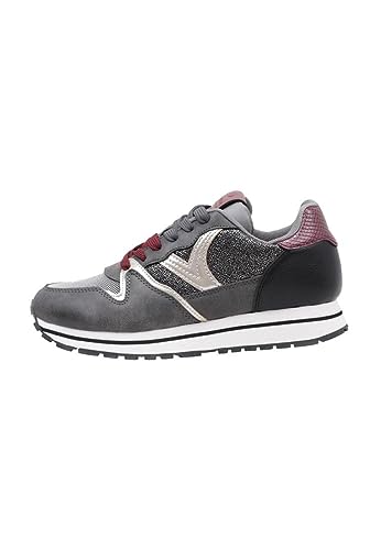 victoria Damen Low-top 1141137-WOMEN Low-TOP COMETA MULTIMATERIAL Antracita 37 von victoria