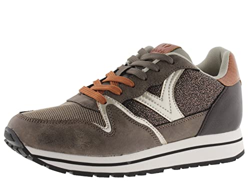 victoria Damen Low-top 1141137-WOMEN Low-TOP COMETA MULTIMATERIAL Marron 37 von victoria