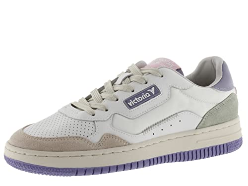 victoria Unisex – Erwachsene Low-top 8800106-WOMEN V 1985 Low-TOP C80 Canvas LILA 38 von victoria