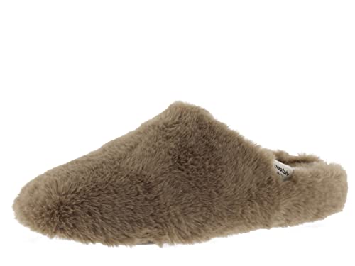 victoria Pantoffeln Norte Weiches Fell & Schaffellimitat-Innensohle 1081101 für Damen VISON 41 von victoria