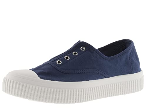 victoria Damen Plimsoll 1176100-WOMEN Plimsoll 1915 RE-Edition GEFÄRBTES Canvas DREC & Gummiband Marino 41 von victoria