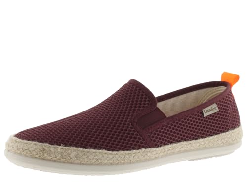 victoria Herren 5200163, andré Elastic Gitter, Segeltuch Slip-on Sneaker, Burgunderrot, 39 EU von victoria