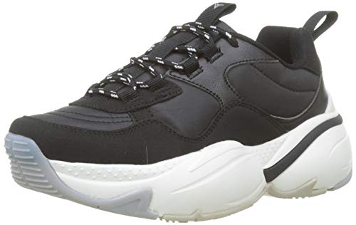 Victoria Herren Aire Nylon/Serraje Pu Sneaker, Schwarz (Negro 10), 38 EU von victoria