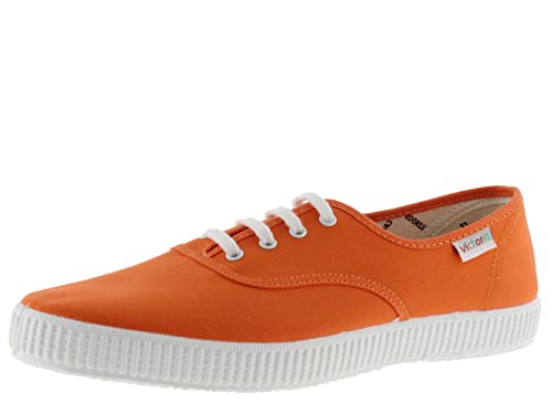 victoria Unisex 106613, 1915 Inglesa, lona Zapatilla Cordones Low-top, Naranja, 46 EU von victoria