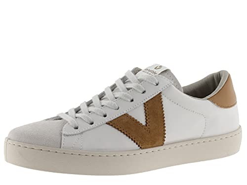 victoria Unisex – Erwachsene Low-top 1126142-MEN Low-TOP Berlin Leder & Spitze AUS Spaltleder & Kontrast Cuero 42 von victoria