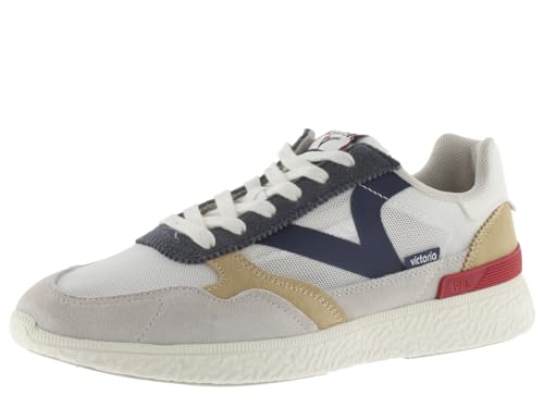 victoria Herren Low-top 8805100-MEN V 1985 Low-TOP Anima Sport Retro Blanco 43 von victoria