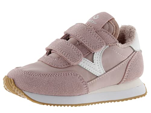 victoria Low-Top Unisex Astro Kids Nylon & Passende Teile & Klettverschlüsse 1137101 für Kinder ROSA 26 von victoria
