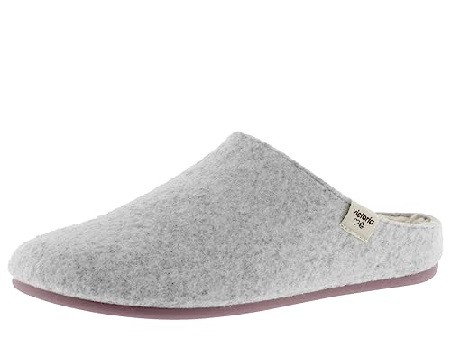 victoria Pantoffeln Unisex Norte Recycelter Filz 1081100 für Erwachsene Hielo 41 von victoria