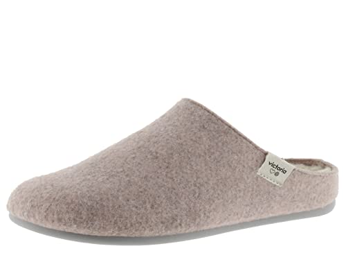 victoria Pantoffeln Unisex Norte Recycelter Filz 1081100 für Erwachsene ROSA 38 von victoria