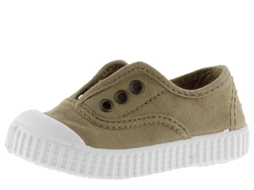victoria Plimsoll 1915 GEFÄRBTES Canvas DREC & Gummiband Laurel 41 von victoria