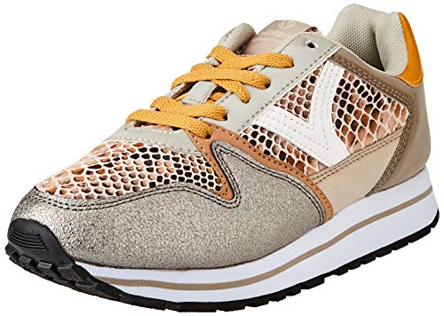 Victoria Unisex COMETA Serpiente Sneaker, Taupe, 36 EU von victoria