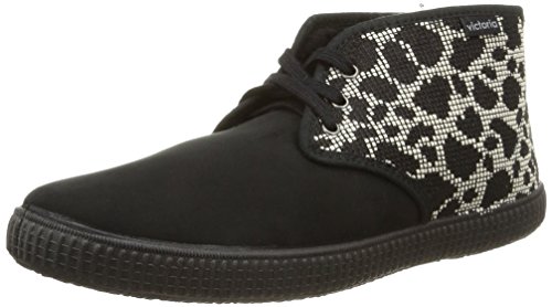 Victoria Unisex-Erwachsene 116728 Desert Boots, Schwarz (Negro), 41 EU von victoria