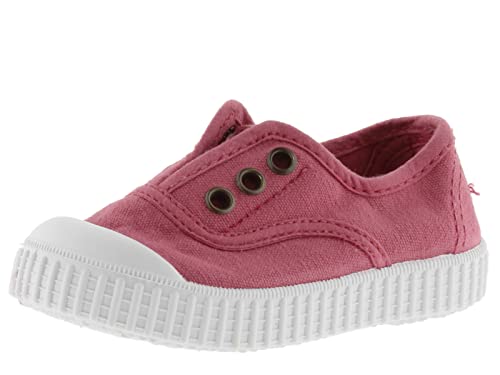 victoria Unisex – Kinder Plimsoll 106627-KIDS Plimsoll 1915 GEFÄRBTES Canvas DREC & Gummiband FRAMBUESA 18 von victoria