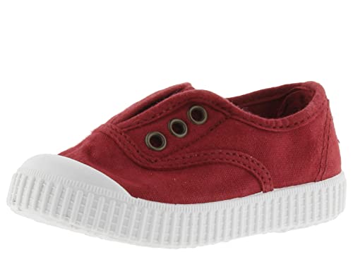 victoria Unisex – Kinder Plimsoll 106627-KIDS Plimsoll 1915 GEFÄRBTES Canvas DREC & Gummiband Rojo 19 von victoria