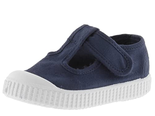 victoria Unisex – Kinder Sandale 136625-KIDS Sandale 1915 GËFARBTES Canvas DREC & Klettverschluss Marino 21 von victoria