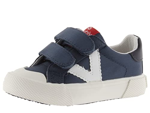 victoria Unisex – Kinder Low-top 1065172-KIDS Low-TOP TRIBU Nylon & Klettverschluss & Kontrast Marino 27 von victoria