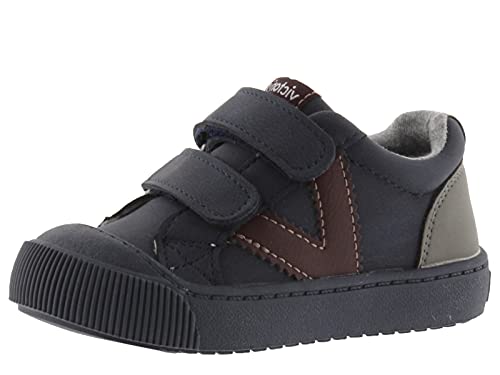 Victoria Jungen Unisex Kinder HUELLAS Tiras PIEL VEGANA Sneaker, Navy, 23 EU von victoria