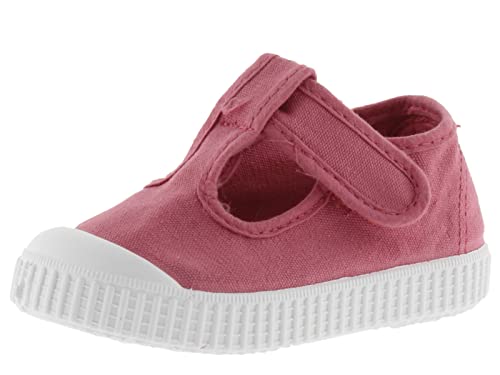 victoria Unisex – Kinder Sandale 136625-KIDS SANDALE 1915 GËFARBTES CANVAS DREC & KLETTVERSCHLUSS FRAMBUESA 23 von victoria