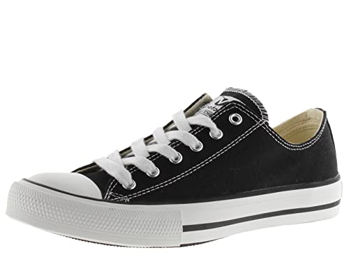victoria Unisex Low-Top Tribu Canvas & Gummi-Zehe 106550 für Erwachsene Negro 37 von victoria