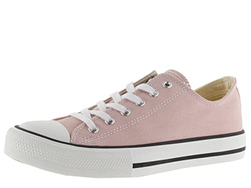 victoria Unisex Low-Top Tribu Canvas & Gummi-Zehe 106550 für Kinder Skin 22 von victoria