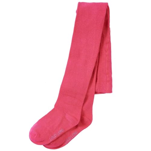 vidaXL Kinderstrumpfhose Strumpfhose Kinder Thermo Strickstrumpfhose Knallrosa 128 von vidaXL