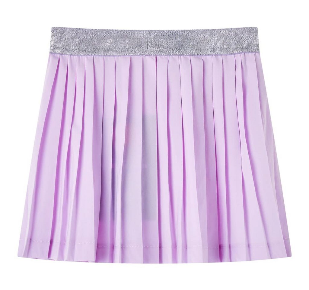 vidaXL Faltenrock Kinder-Rock Lila 128 von vidaXL