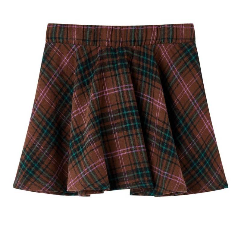 vidaXL Faltenrock Kinderrock Cognac 92 von vidaXL