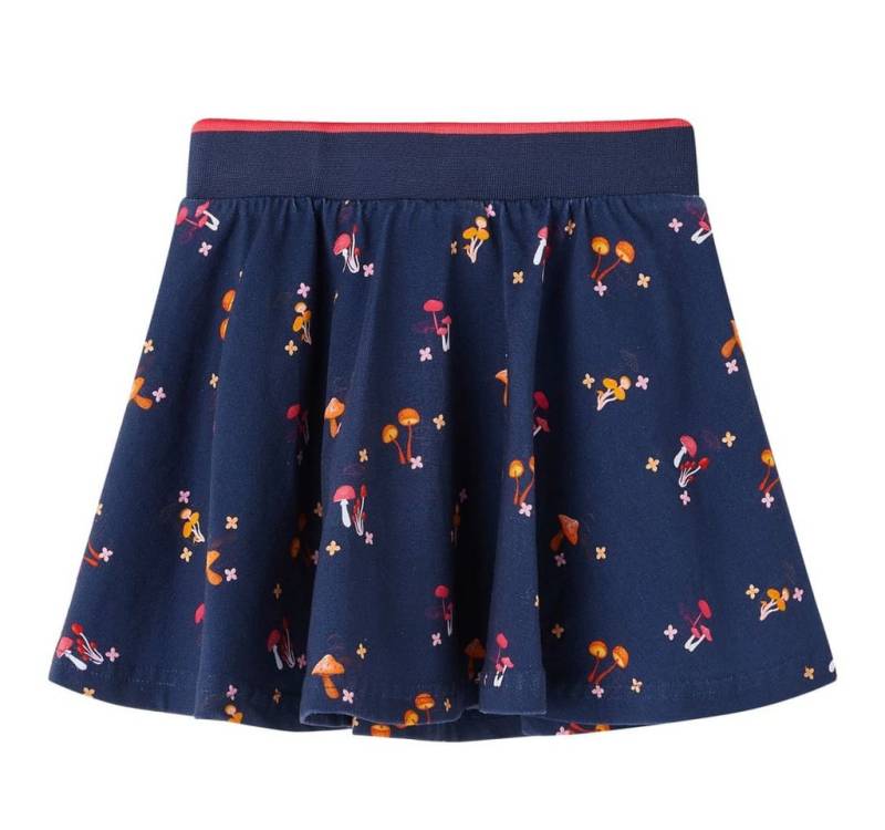 vidaXL Faltenrock Kinderrock Marineblau 116 von vidaXL