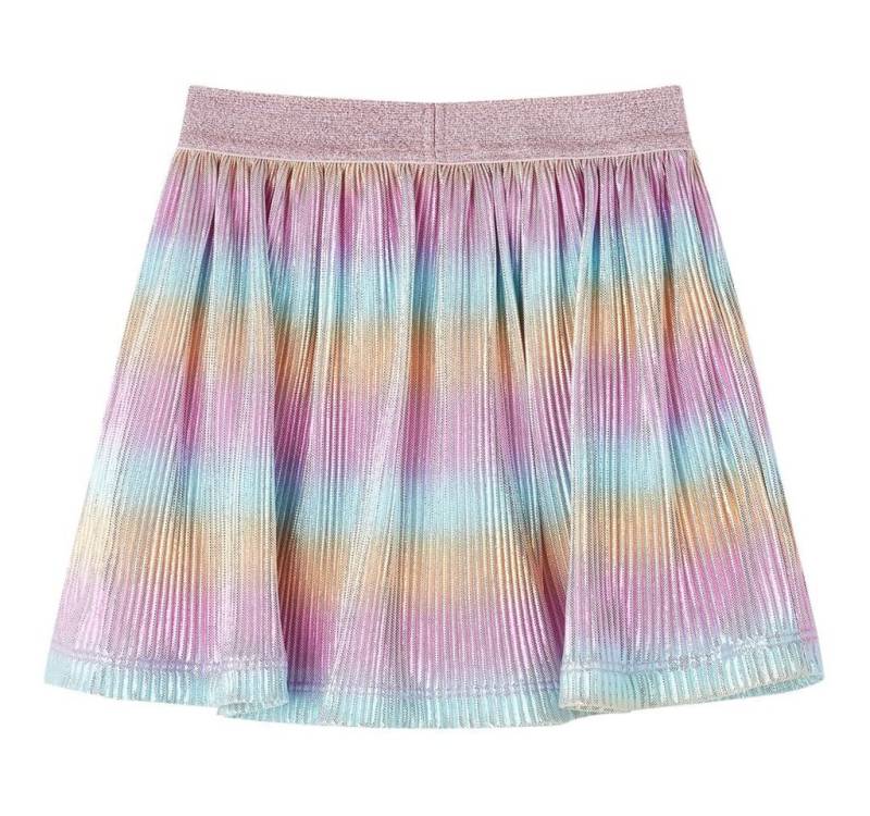 vidaXL Faltenrock Kinderrock Mehrfarbig 116 von vidaXL