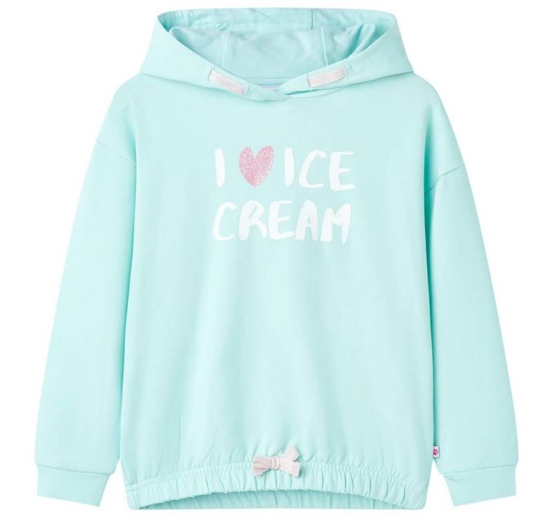 vidaXL Kapuzenpullover Kinder-Kapuzenpullover Hellblau 140 von vidaXL