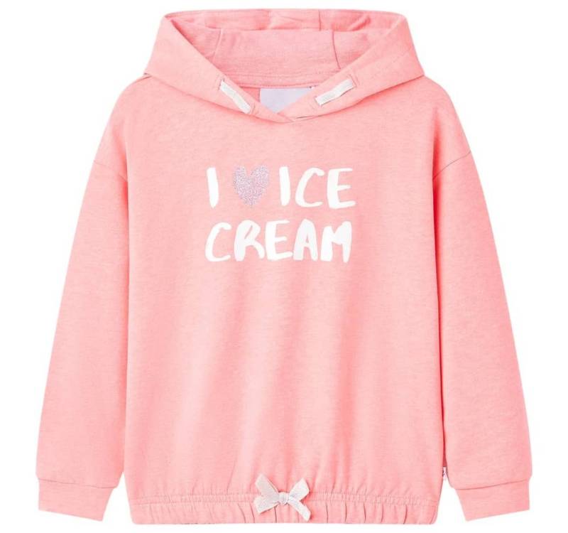 vidaXL Kapuzenpullover Kinder-Kapuzenpullover Hellrosa 104 von vidaXL