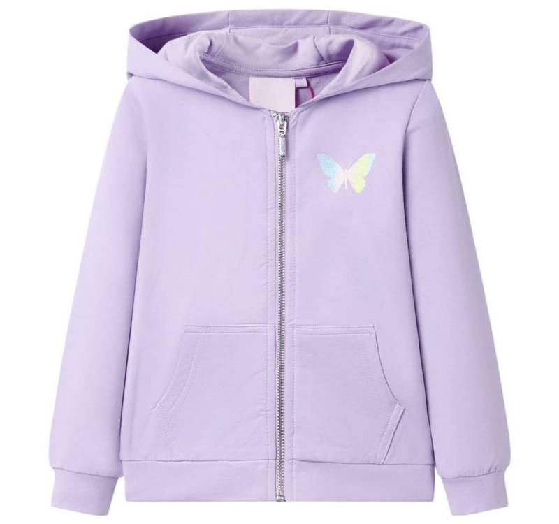 vidaXL Kapuzenpullover Kinder-Kapuzenpullover Lila 92 von vidaXL